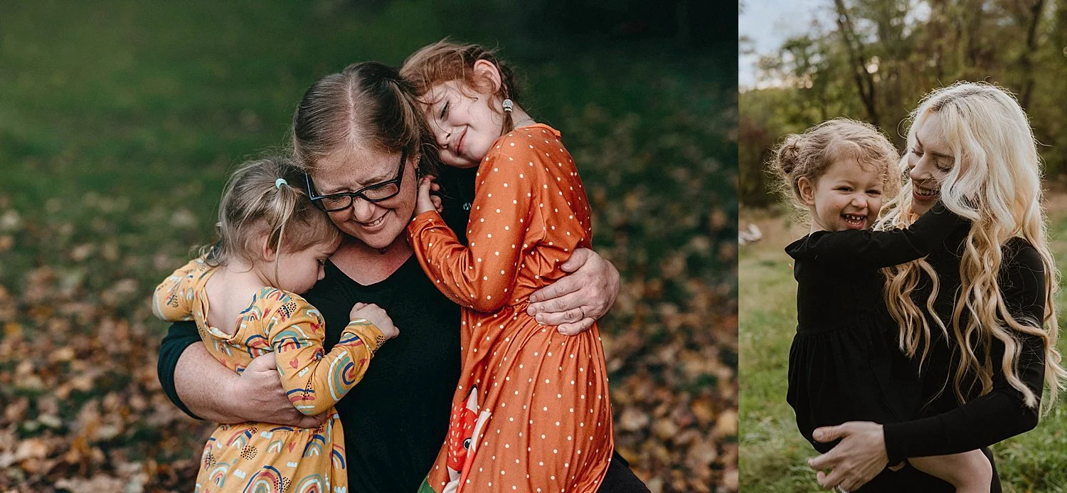 family portraits in the fall, mini sessions 2025, near Brownsville, PA