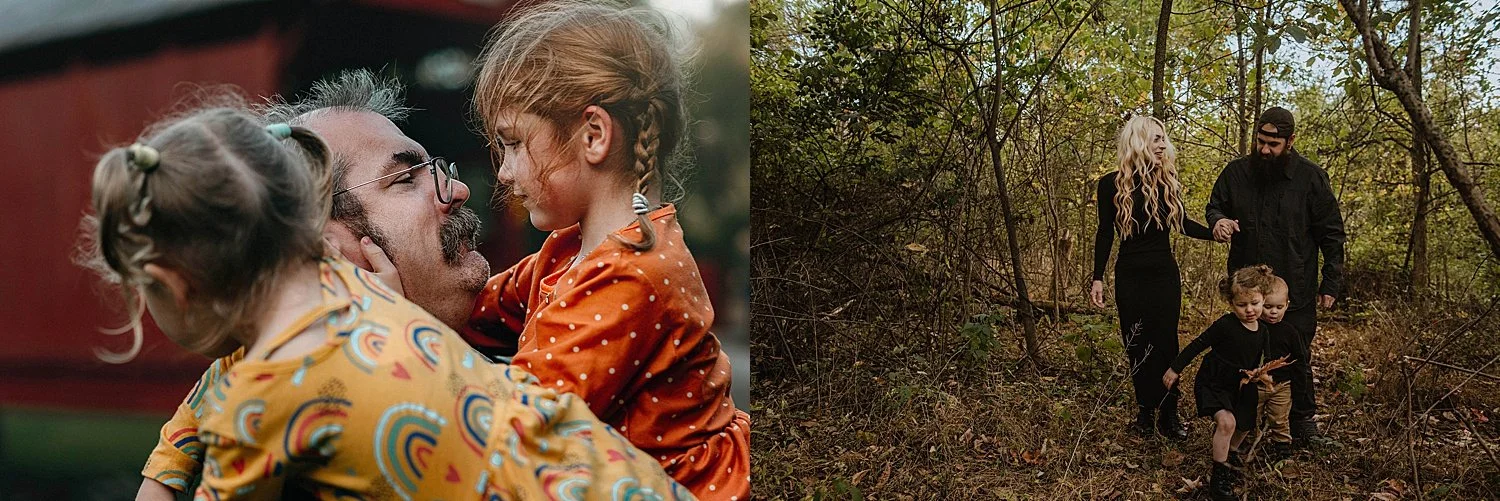 family portraits in the fall, mini sessions 2025, near Brownsville, PA