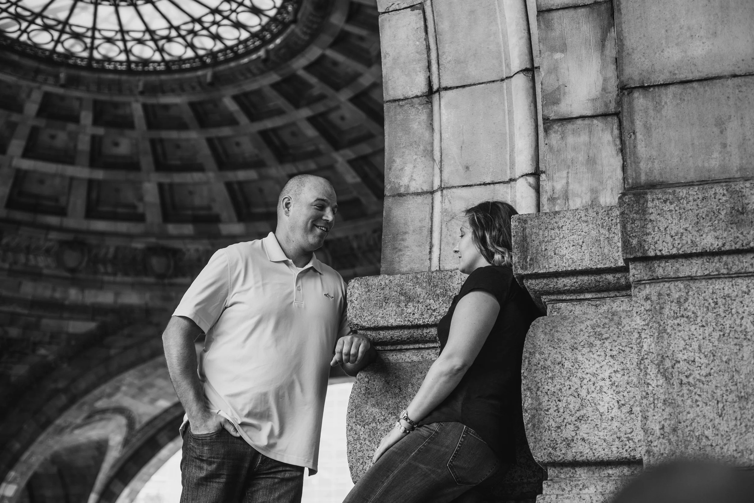 engagement session amtrak station pittsburgh