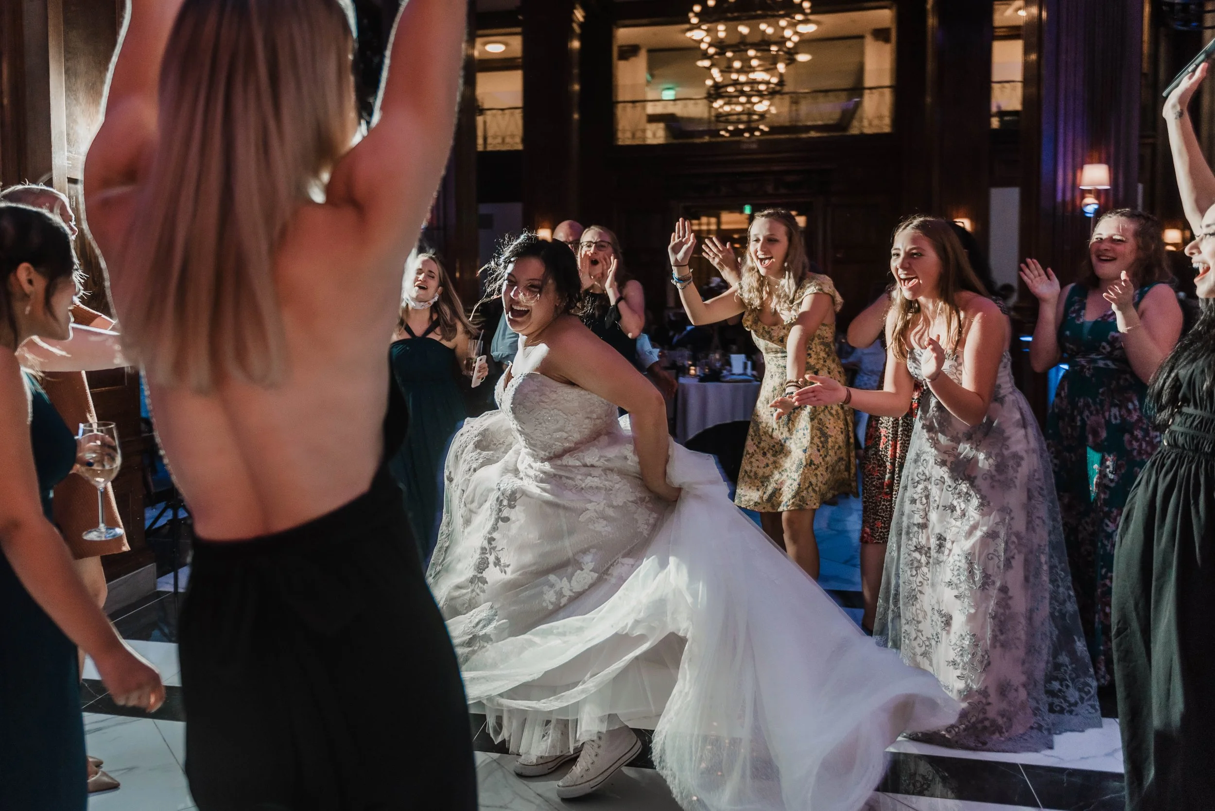 Wedding at Hotel Monaco, trans, LGBTQ+
