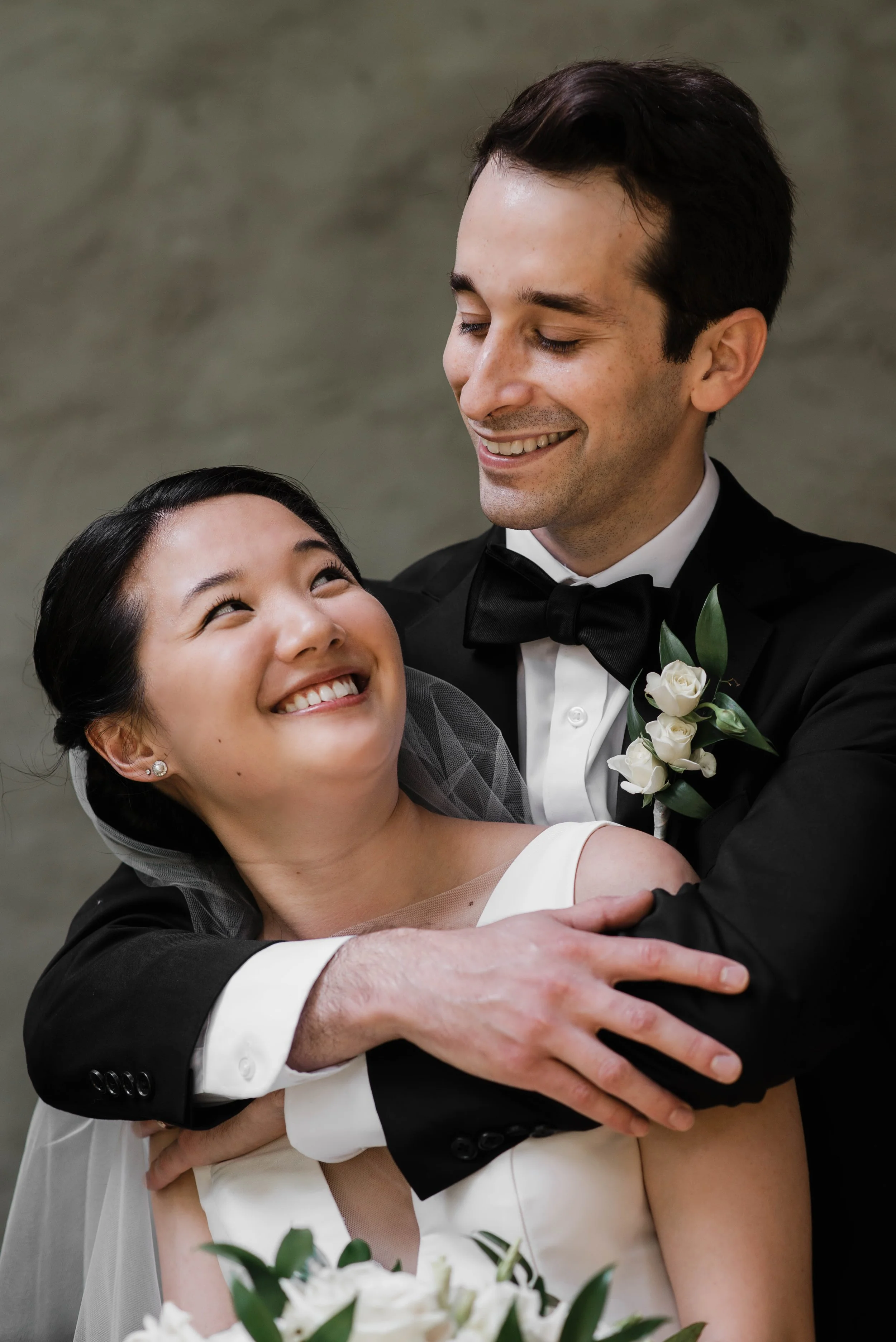 Portraits at a wedding at the Hyeholde