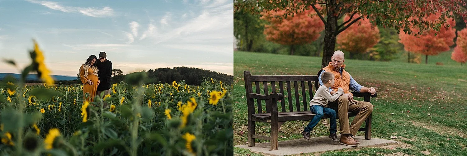 family portraits in the fall, mini sessions 2025, near Brownsville, PA