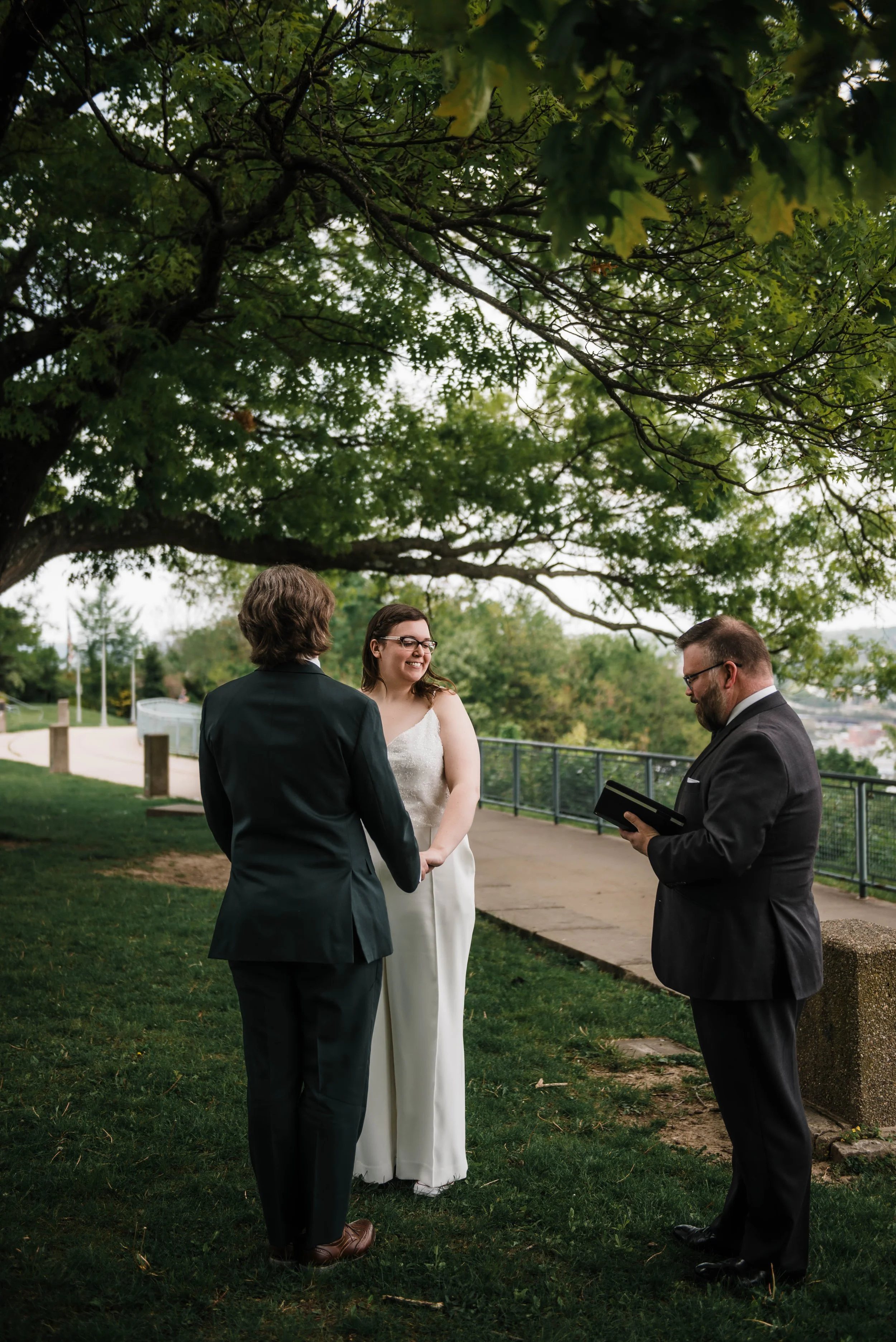 Elopement at West End Overlook
