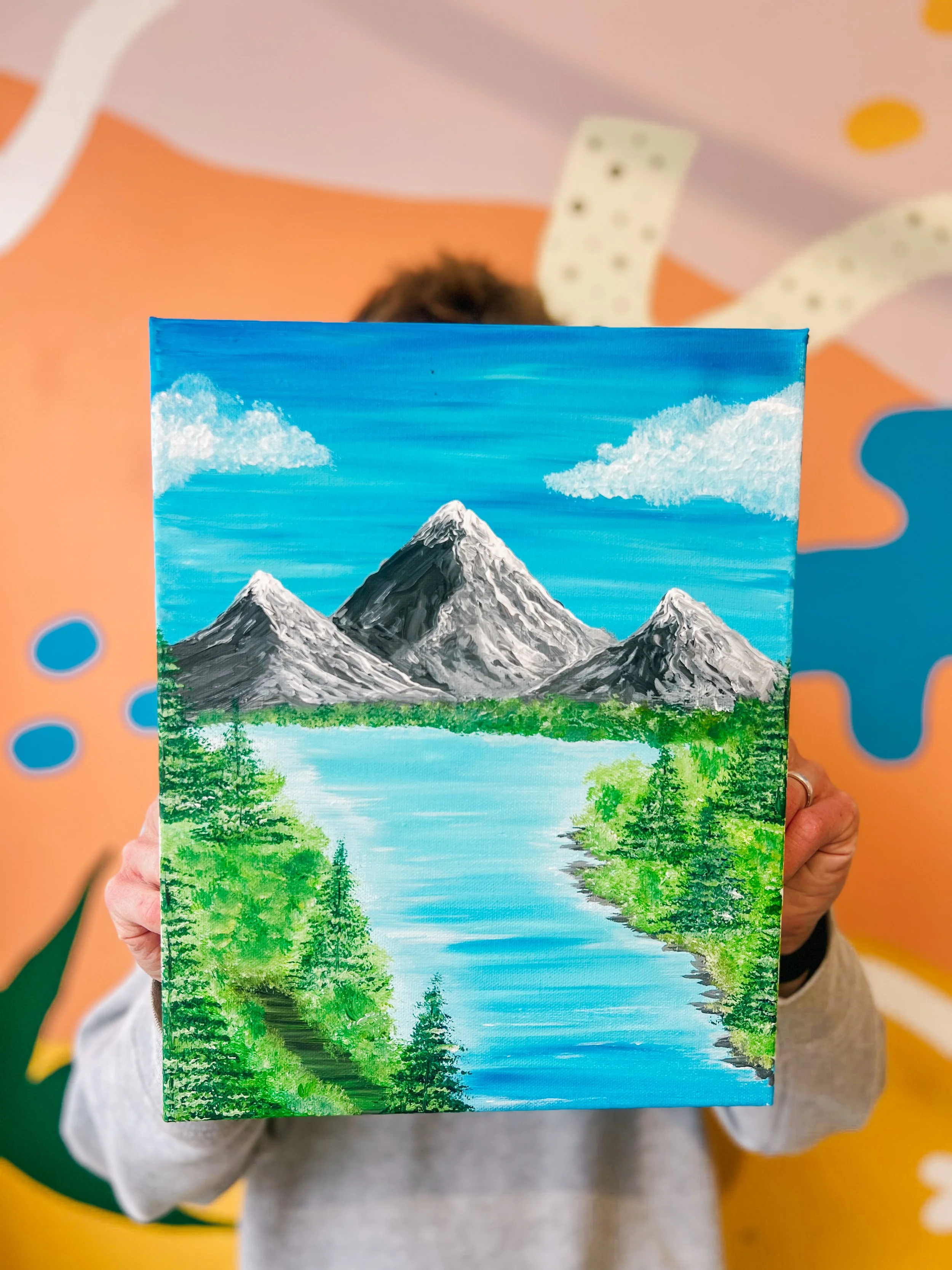 Bob Ross Paint Along - Children's Workshop (Monday 25th May | 12:30pm to 2:30pm)