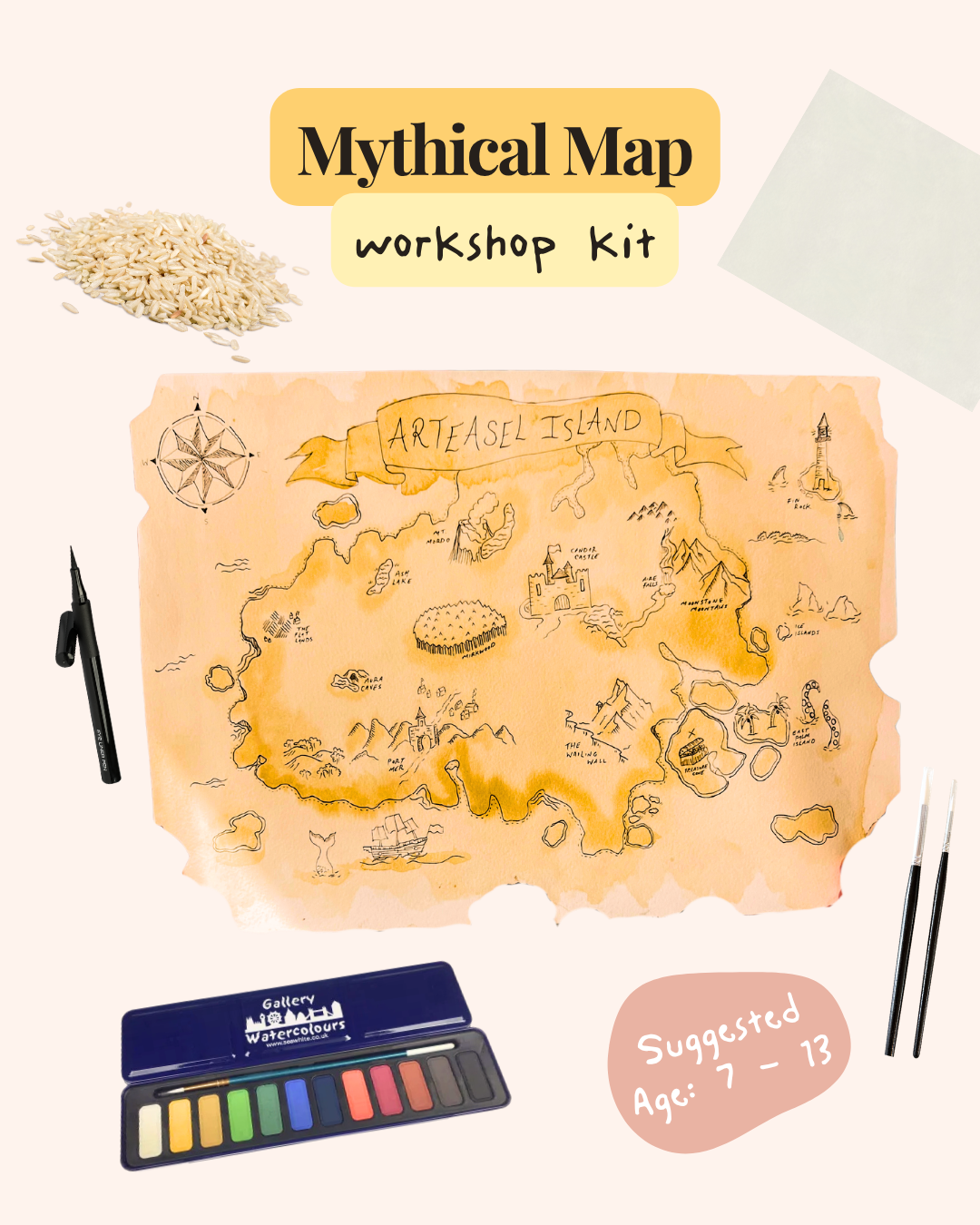 Mythical Maps - Workshop Kit