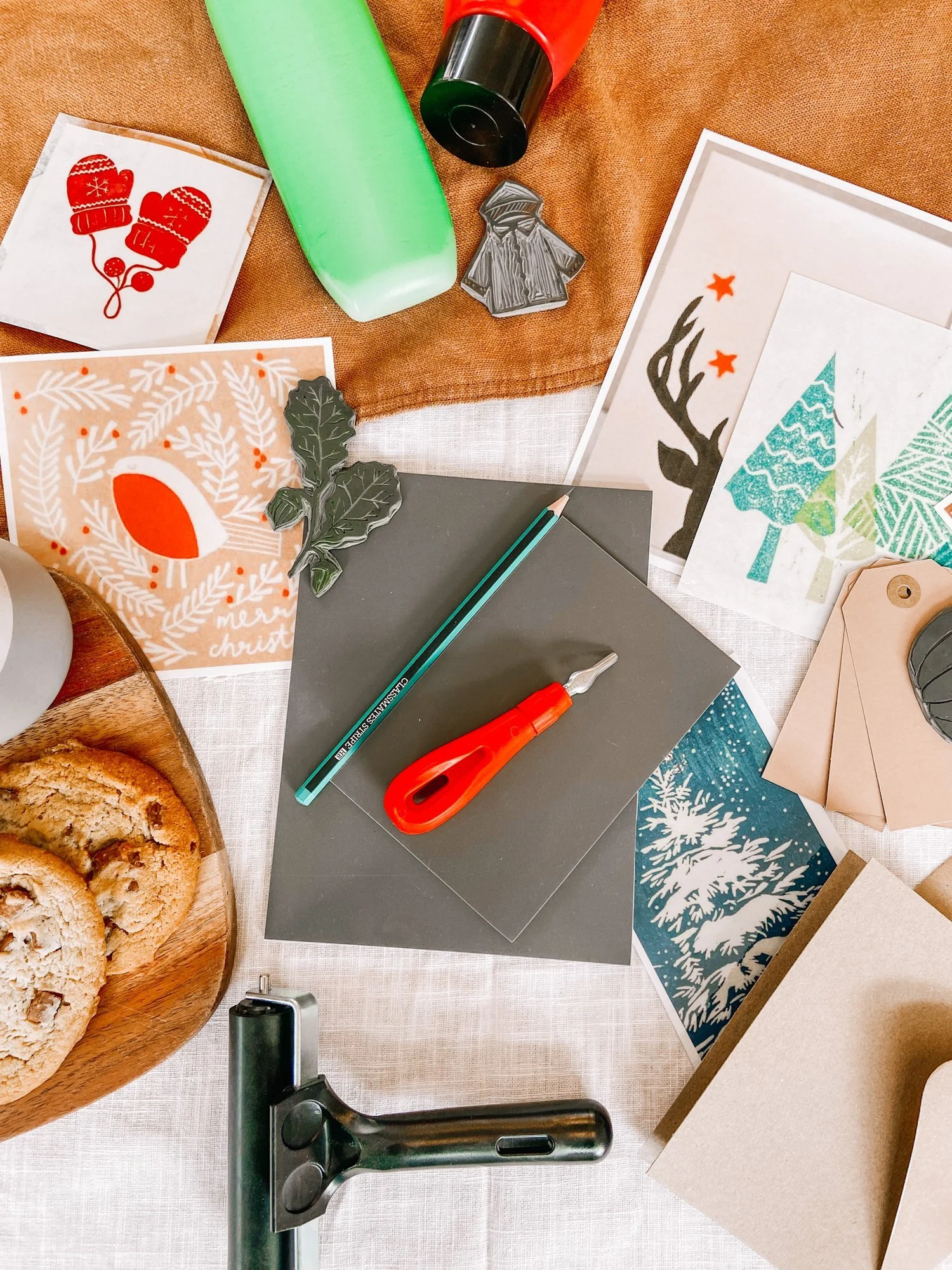 Taster Lino Printing (Adult Session) - Jessie's Art Fest - Saturday 31st October | 4pm – 4:45pm