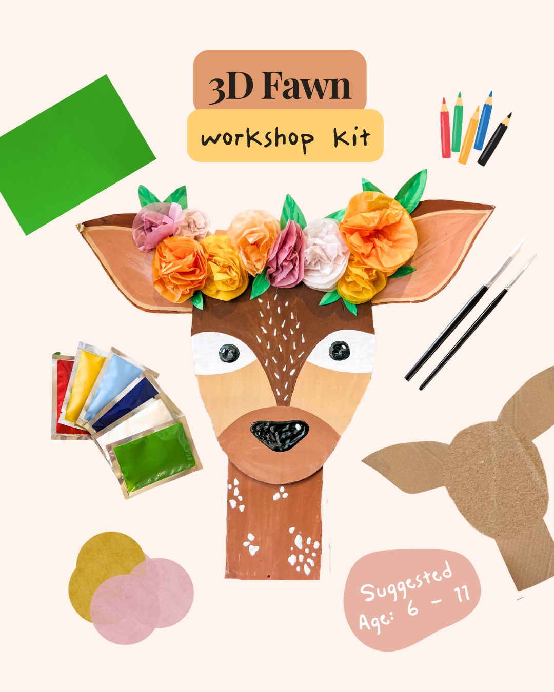 3D Fawn - Workshop Kit