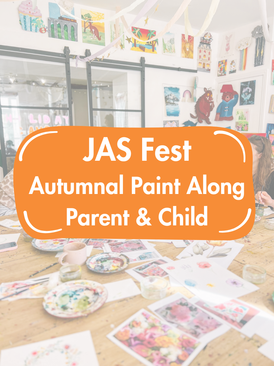Autumnal Paint Along (Parent & Child) - Jessie's Art Fest - Saturday 31st October | 12pm – 12:45pm