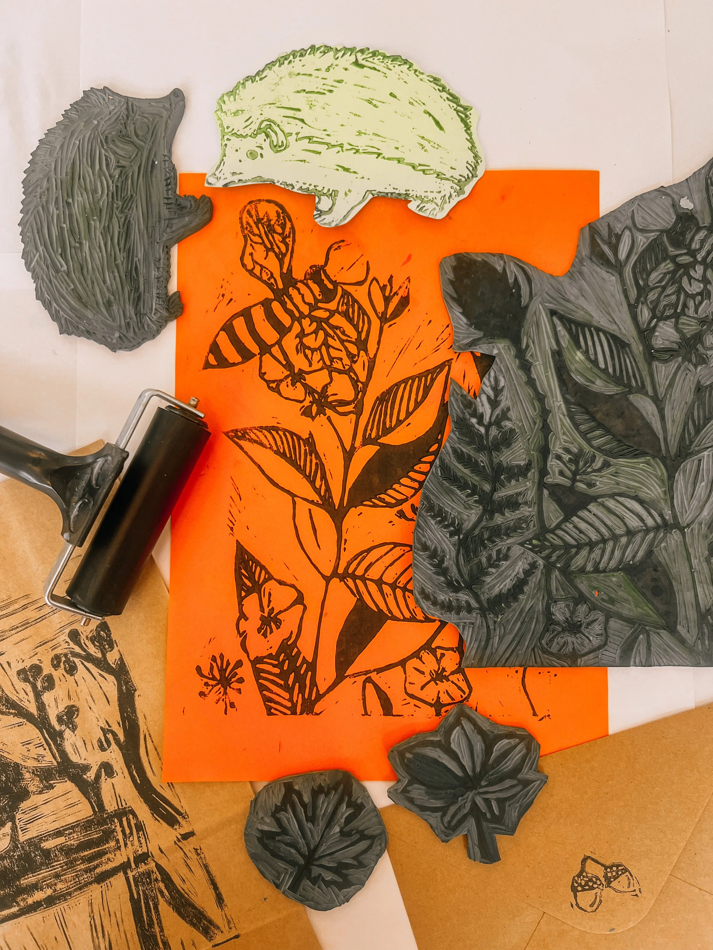 Beginners Lino Printing - Adult Workshop (Saturday 5th September | 10am – 1pm)