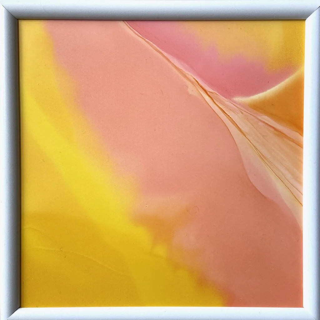 Andrea Hitpas Alcohol Ink Painting Soul Shine on Yupo Paper