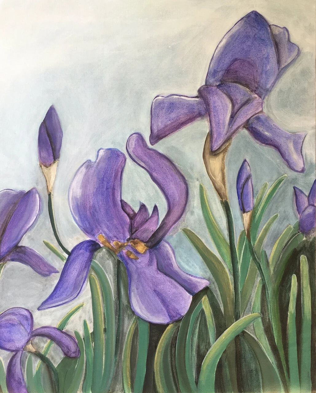 Family Heirlooms 
 16x20” - Acrylic on paper