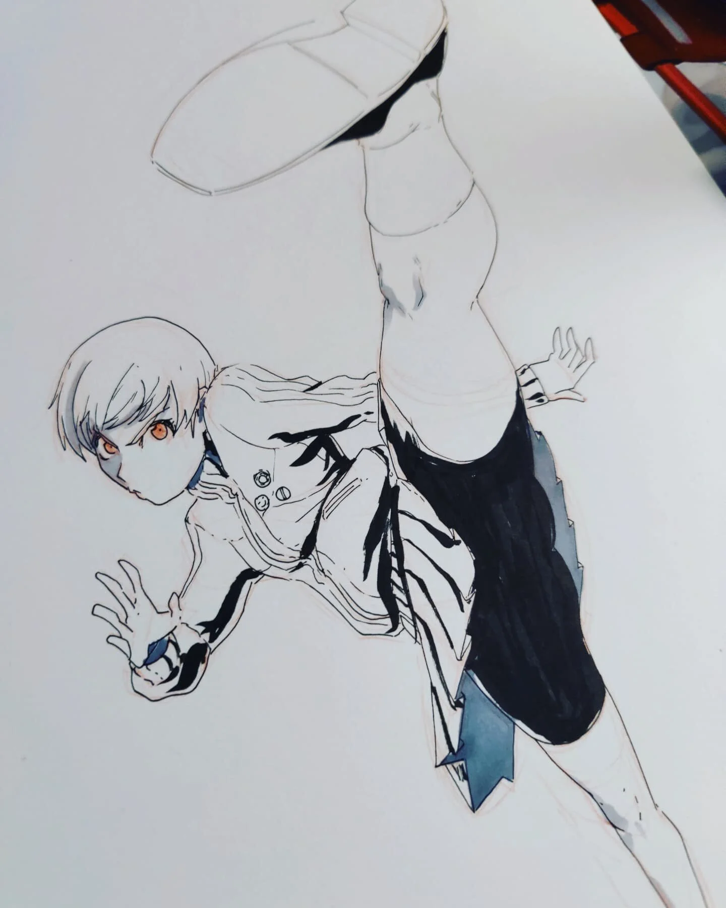 Day 08 - Chie Satonaka

#inktober 
#inktober2021 
#arttrober2021 
#persona4
#chiesatonaka 
#chie
#inkdrawing
#sketchbook