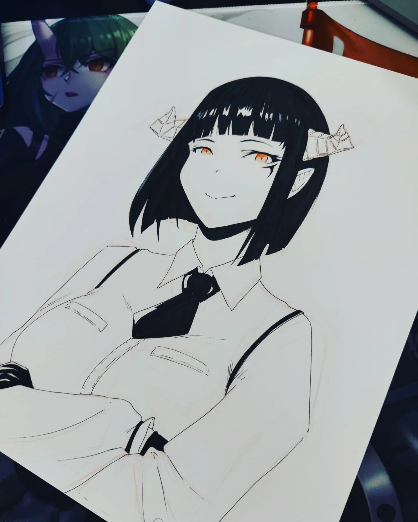 Day 10: Torture Tortura

The most wholesome inquisitor in the hellhorde!

#inktober 
#inktober2021 
#tortura
#princessitstimefortorture
#manga
#inkdrawing 
#sketchbook