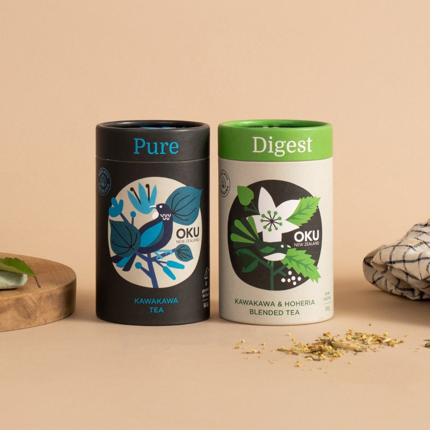 Unwind with the pure essence of relaxation in every sip of ŌKU New Zealand's pure Tea, crafted with the finest natural ingredients to soothe your senses and uplift your spirits.

 For a gentle digestive aid, turn to our digest Tea, thoughtfully blend