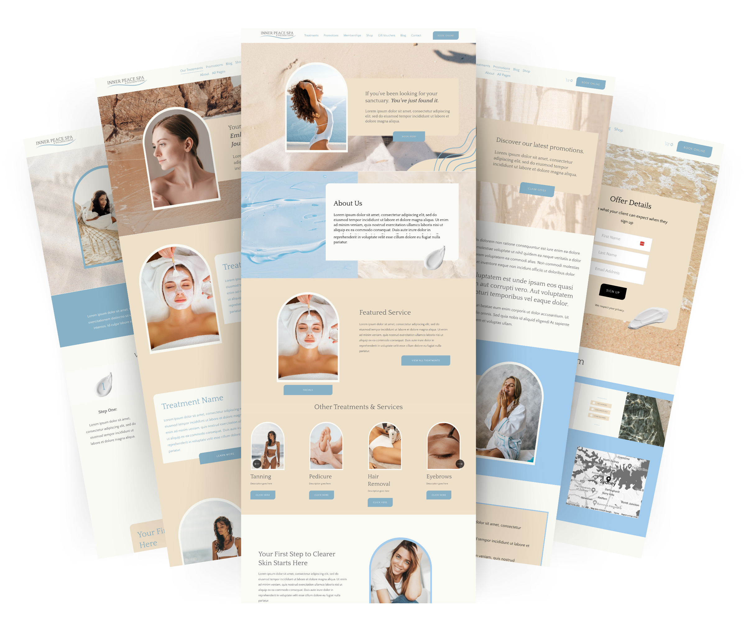 Inner Peace Squarespace Template