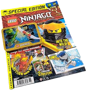 Ninjago Magazine Issue 24 With Lloyd vs Bone Warrior Tin Box