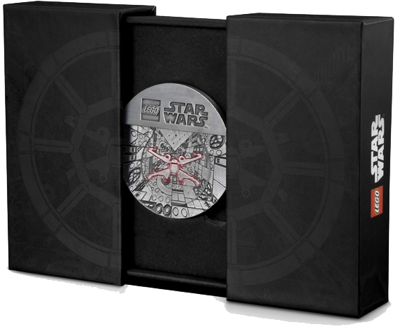 Star Wars Battle of Yavin Collectable Coin with Case