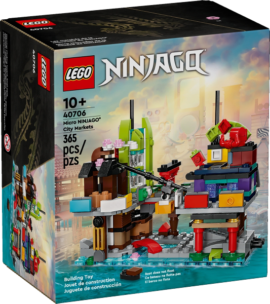 Micro Ninjago City Markets