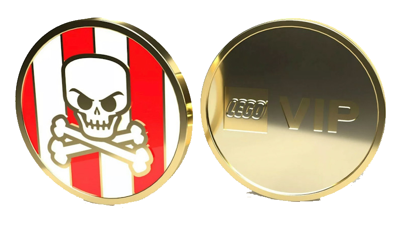 Lego VIP Pirates Coin