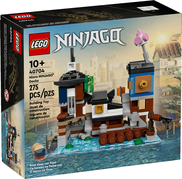 Micro Ninjago City Docks