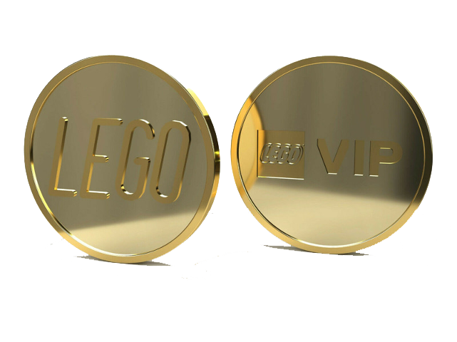 Lego VIP Logo Coin
