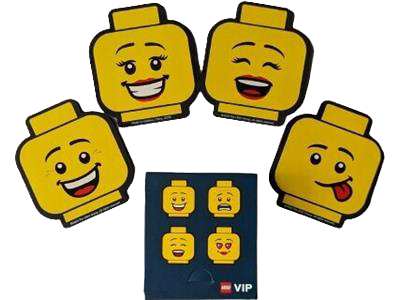 Lego VIP Coasters x4
