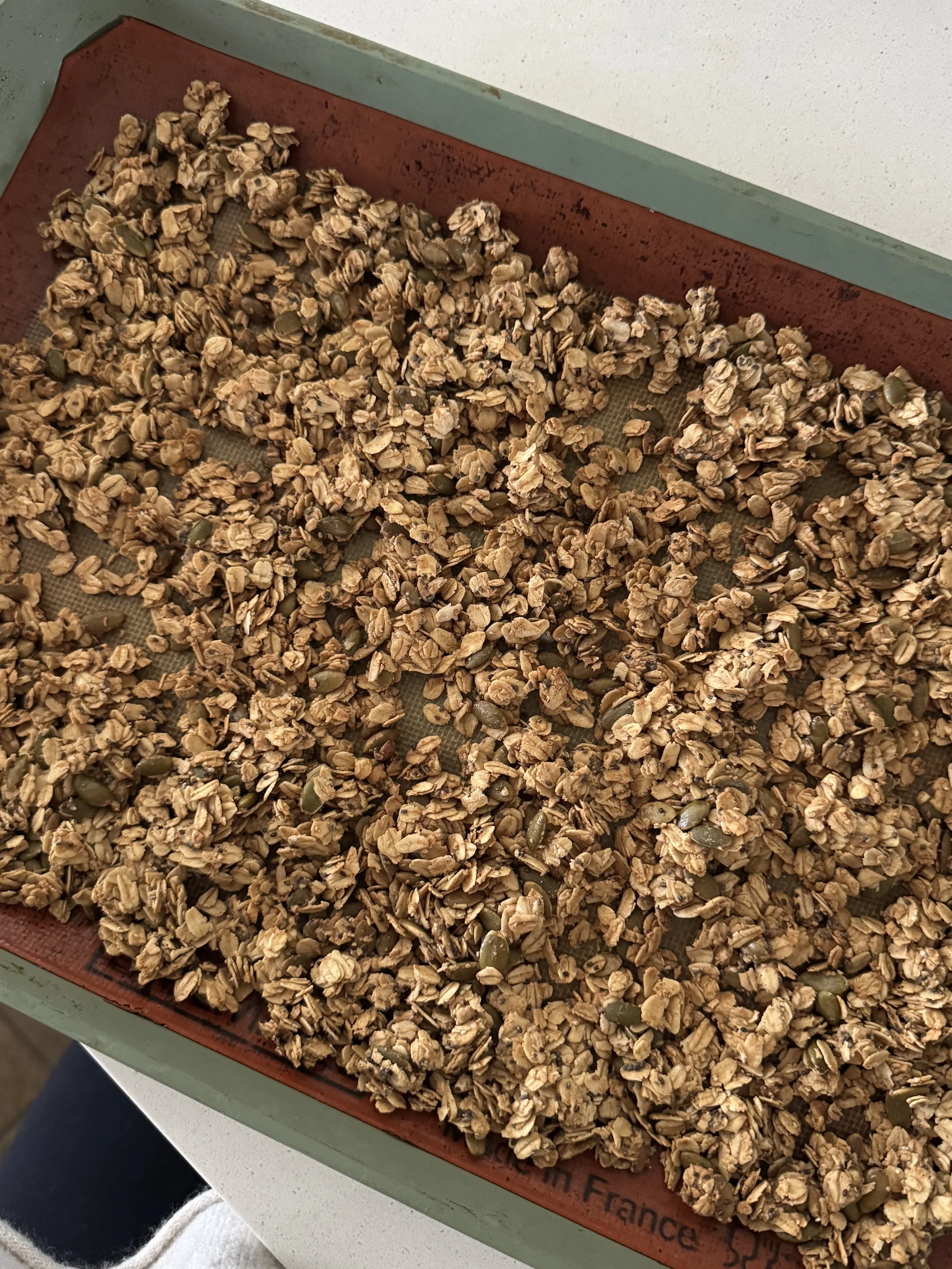 Peanut Butter Chia Granola