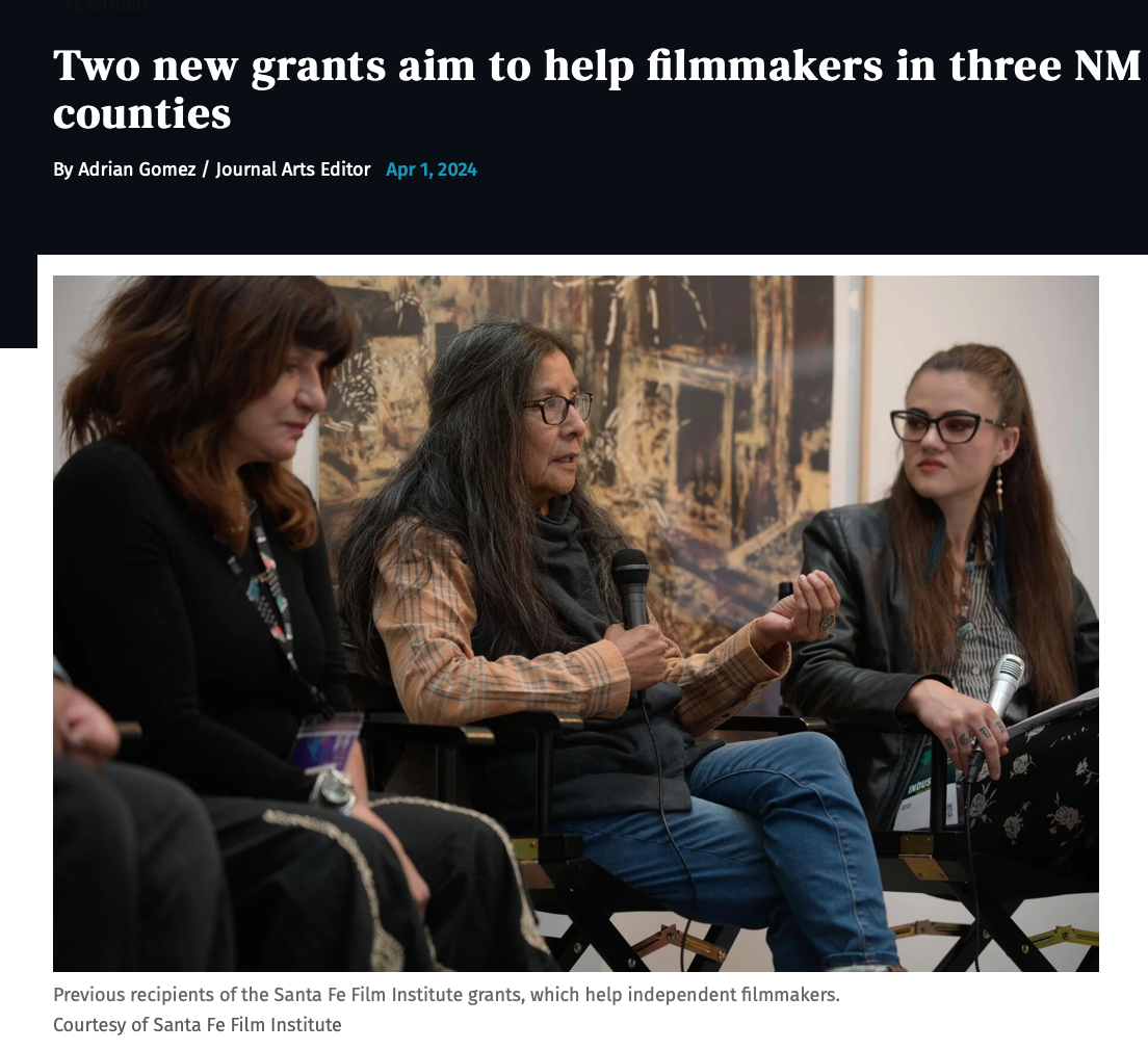 Albuquerque Journal: Two new grants aim to help filmmakers in three NM counties