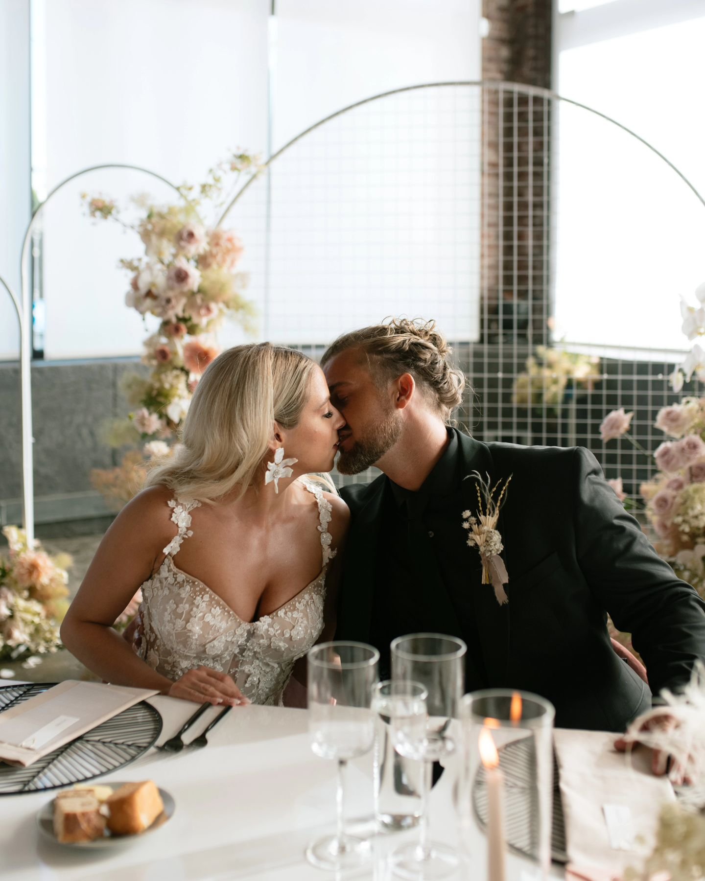 Such a beautiful couple and a beautiful wedding. We loved every detail!

.

.

Wedding planner: @gratitudepdx&nbsp;
Venue: @leftbankannex&nbsp;
Florist: @colortheorydesignco&nbsp;
Photographer/Videography: @catherinemarietaylor.co&nbsp;
Wedding Cake: