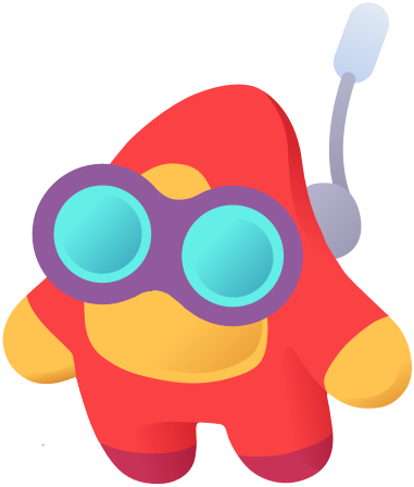 Coding puzzle game character
