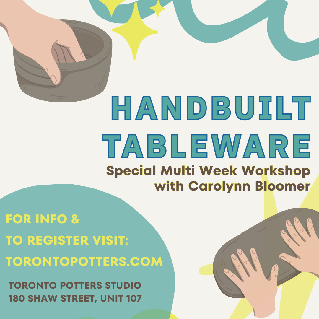 Handbuilt Tableware Workshop