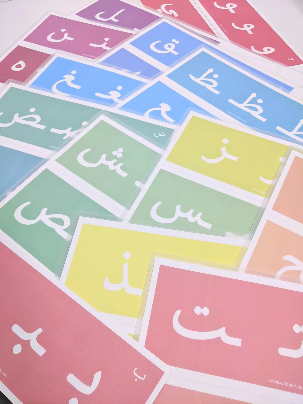 Arabic Alphabet Letters — Arabic with Nichole