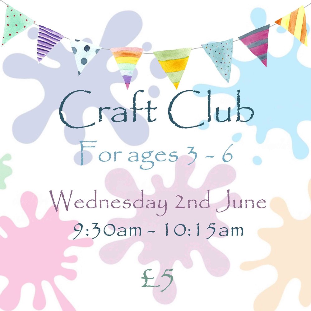 Craft Club - Ages 3 - 6 — The Place Stamford