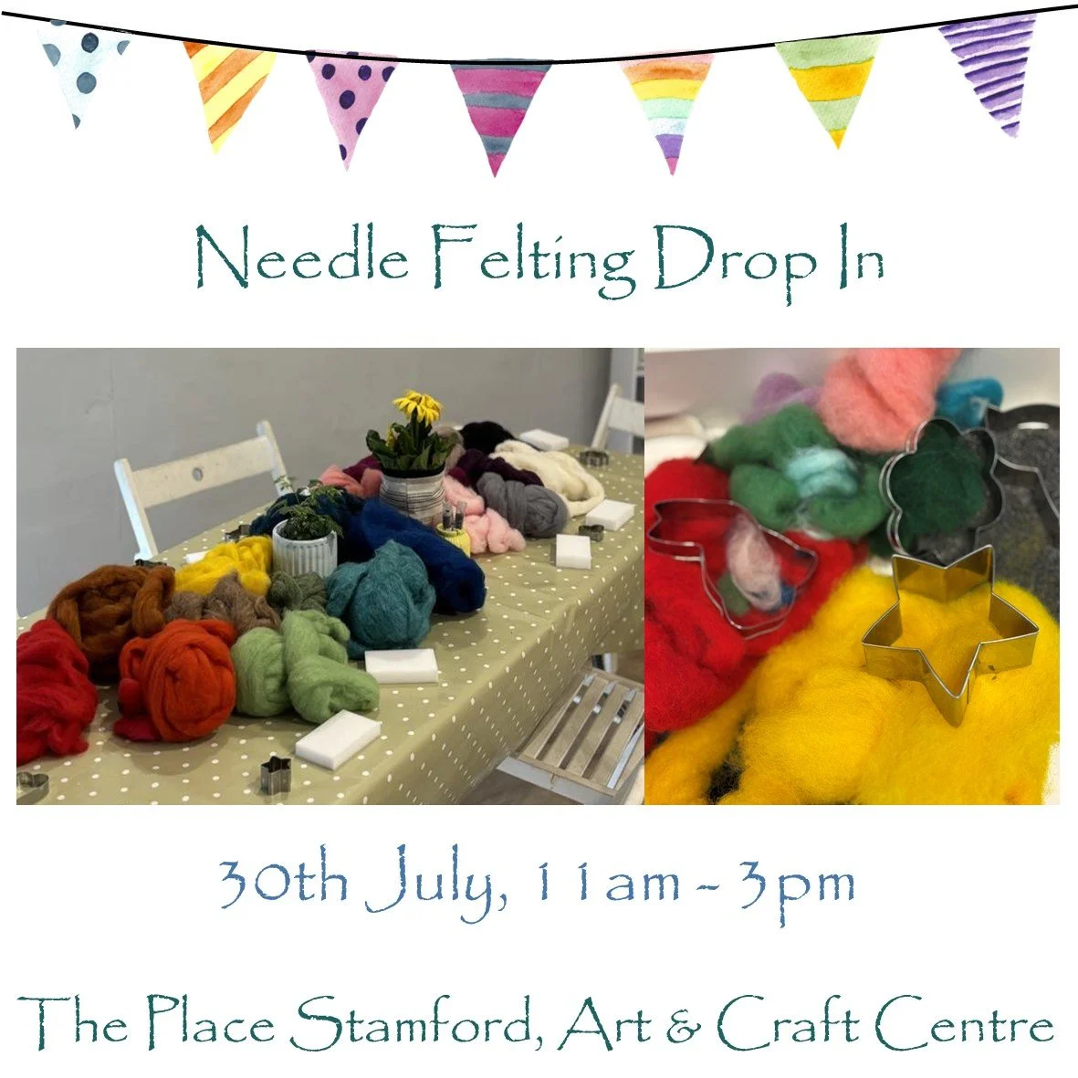 Needle Felting Drop In