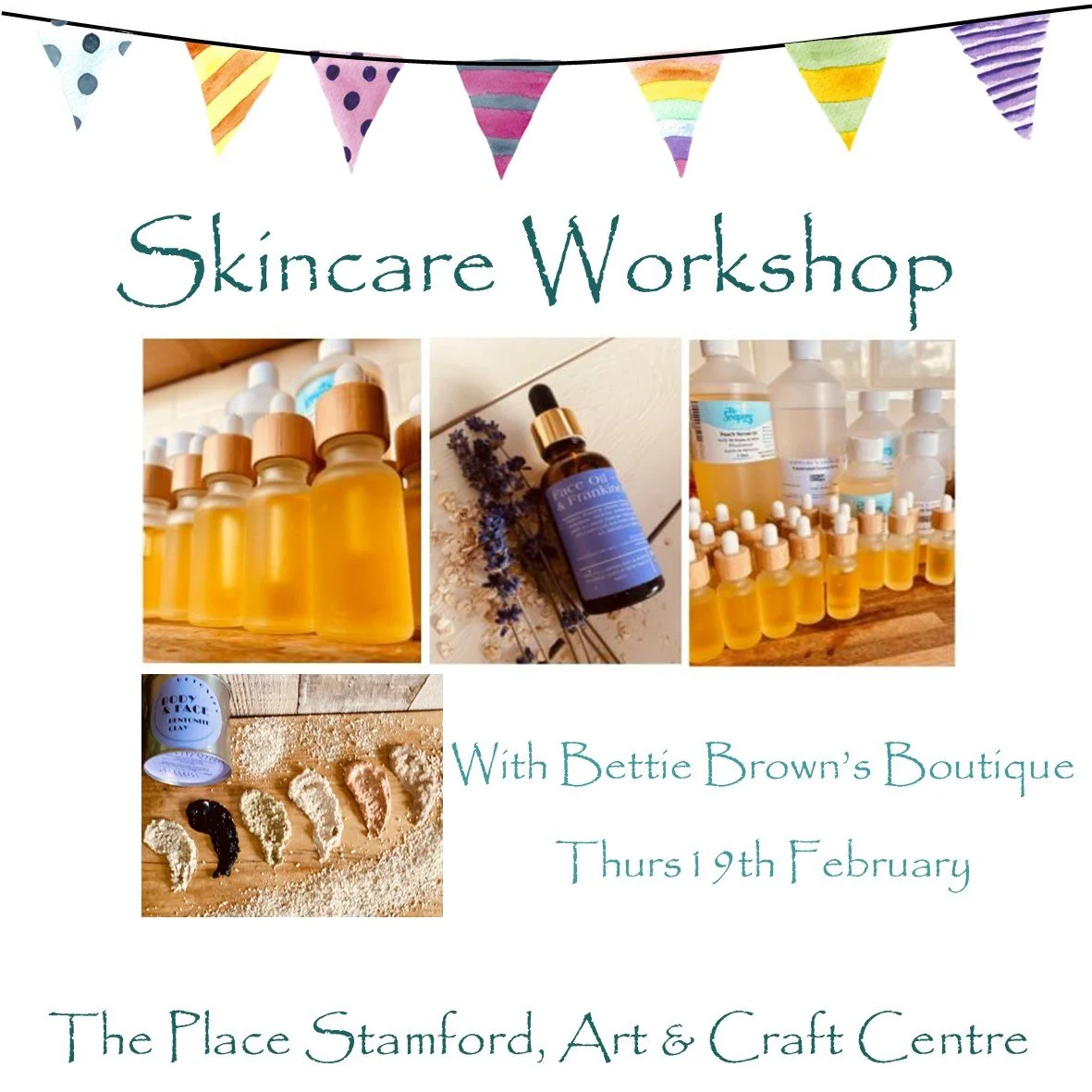Skincare Workshops with Bettie Brown's Boutique
