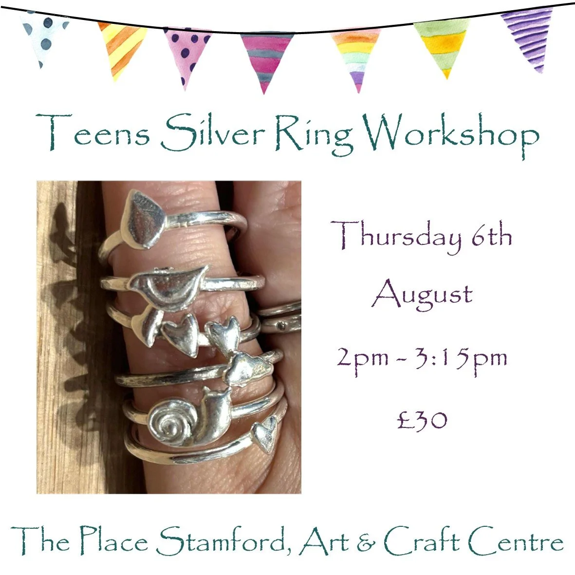 Teens Silver Ring Workshop