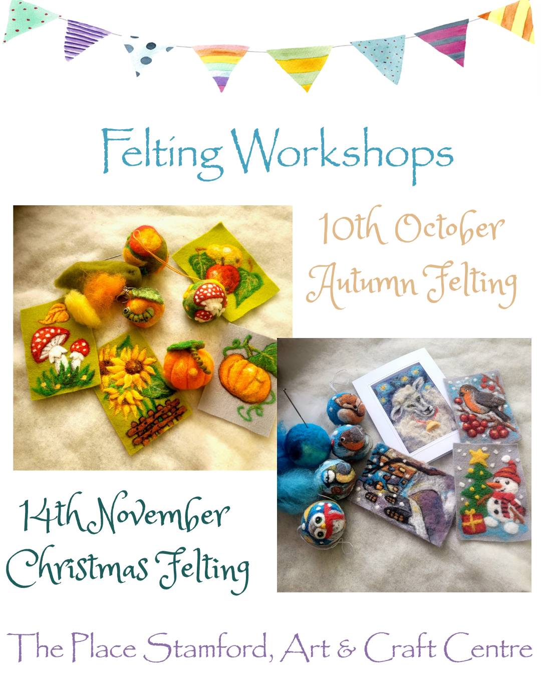Felting with Iraida - Autumn Felting