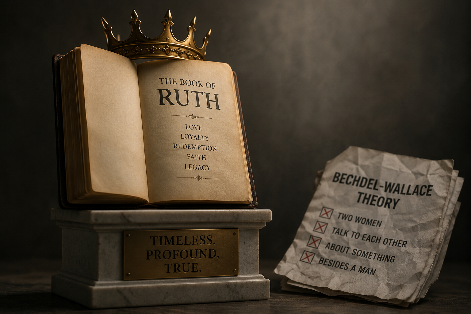 A quiet Moabite widow speaks to another grieving woman on a dusty road to Bethlehem, and in only four chapters the Book of Ruth accomplishes what entire modern theories often struggle to explain: it presents women as intelligent, emotionally layered,