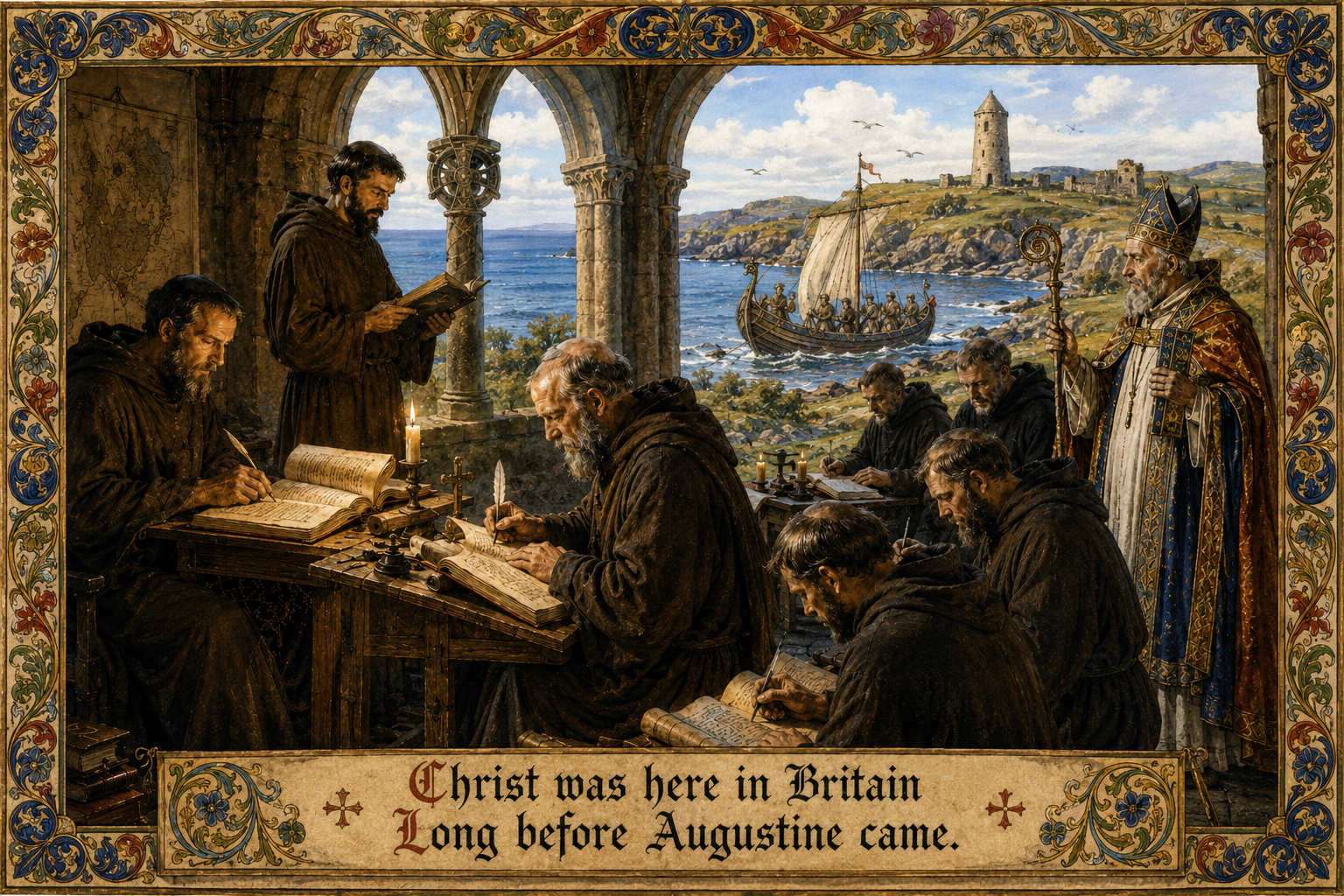 Before Canterbury: The Prior Church - Christianity arrived in Britain before St. Paul ever arrived in Rome. All About the True British Church.