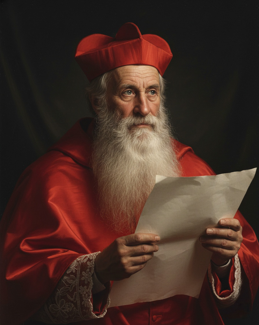 Papal Legate: Cardinal Stanislaus Hosius's accidental admission.