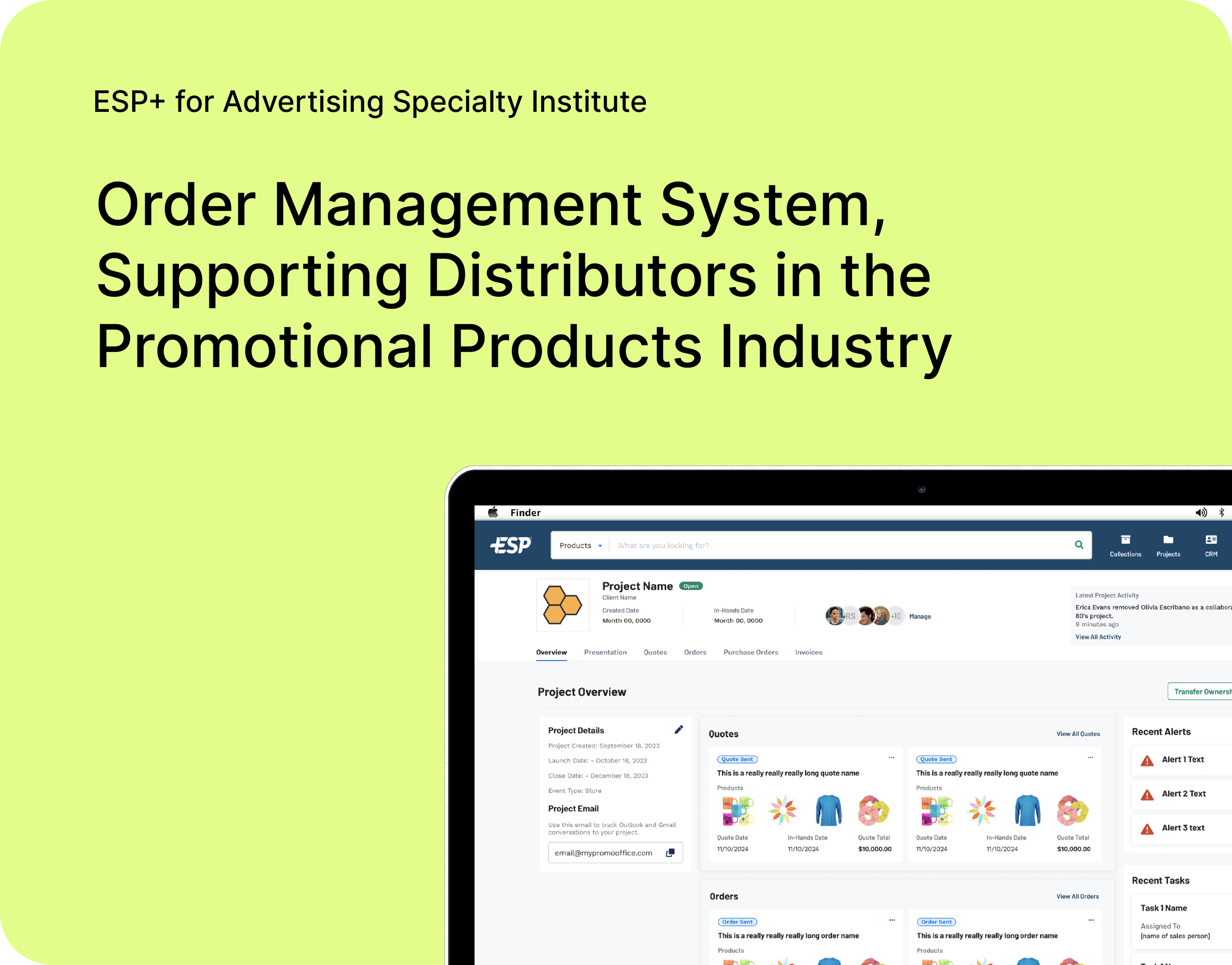 Orders Management System at ASI