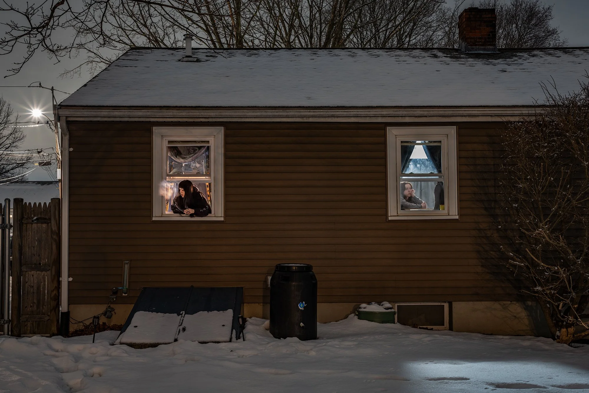 Chloe Ronco - These images are from Pinfeathers, a project documenting the women in my family through my perspective as the eldest daughter. My mother and sisters live with different bipolar disorders, and our lives have been shaped by abuse, addicti