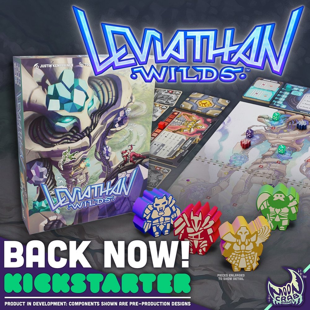 Leviathan Wilds On Tabletop Simulator Kickstarter Launch