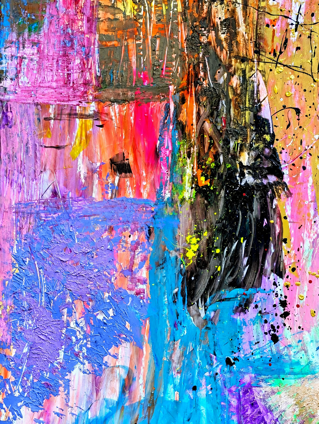 Vibrant Impasto Color Collision.png