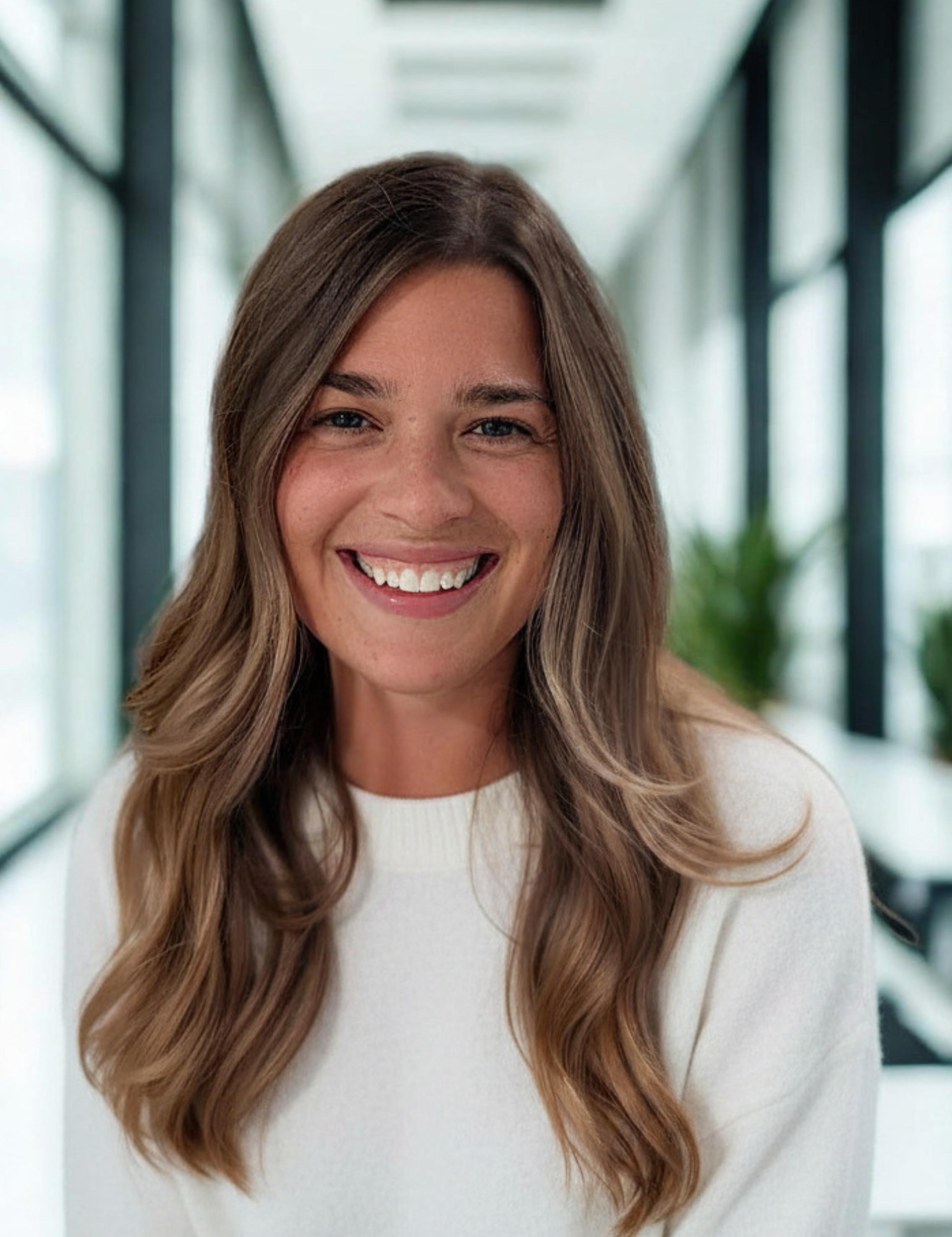 Business owner smiling at the camera