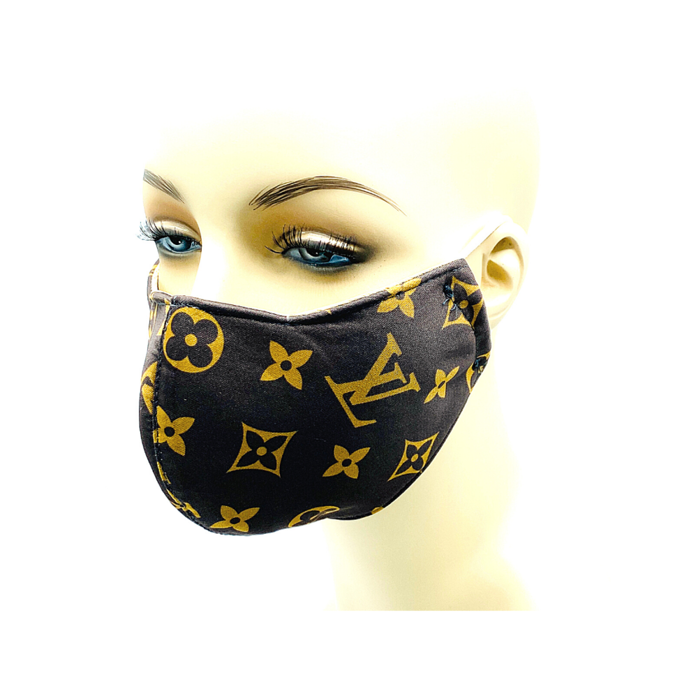 lv designer face mask
