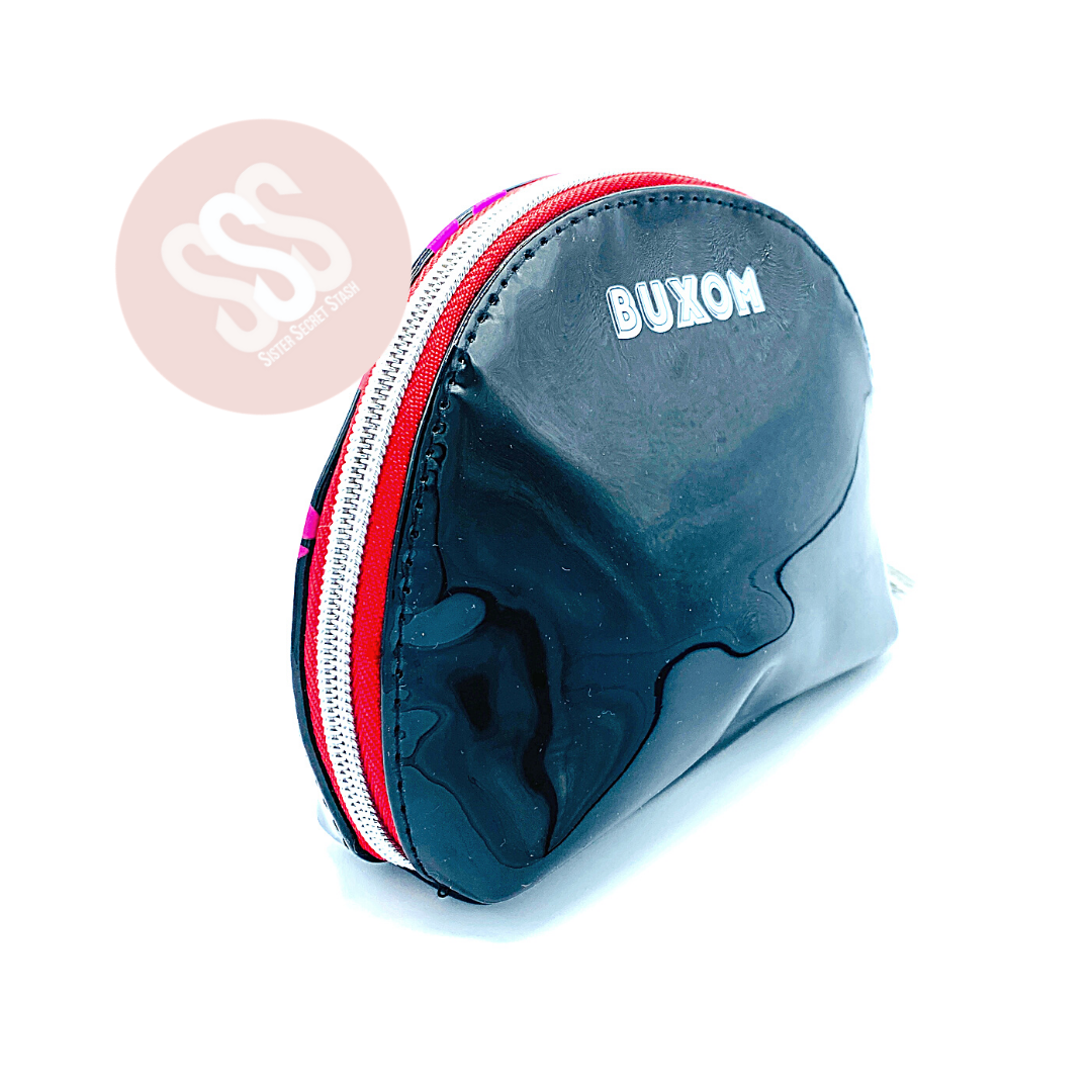 BUXOM COSMETIC CLUTCH BAG BLACK SV.png