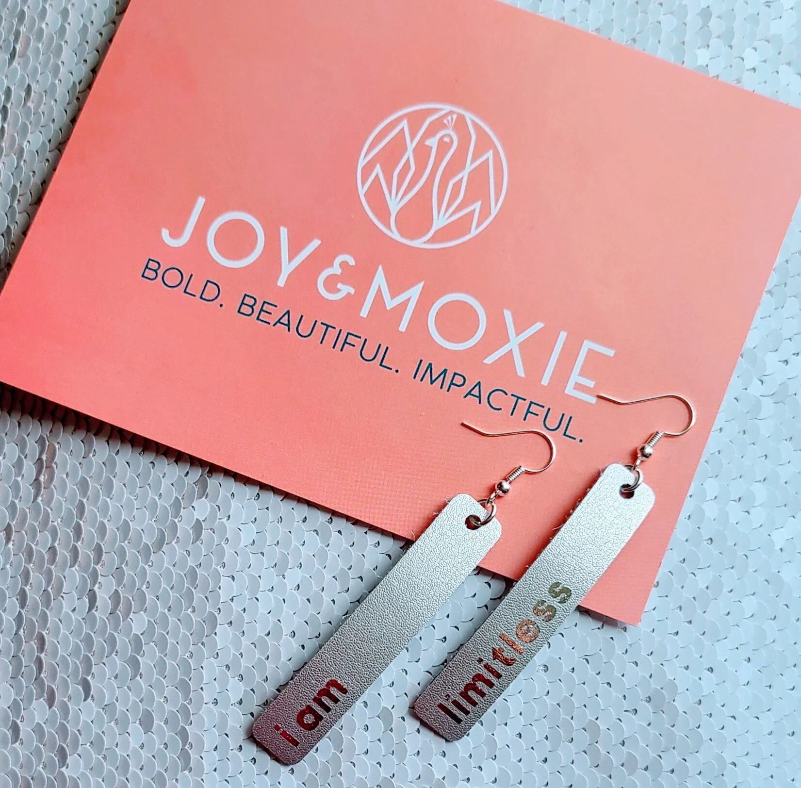 Affirmation Statement Earrings