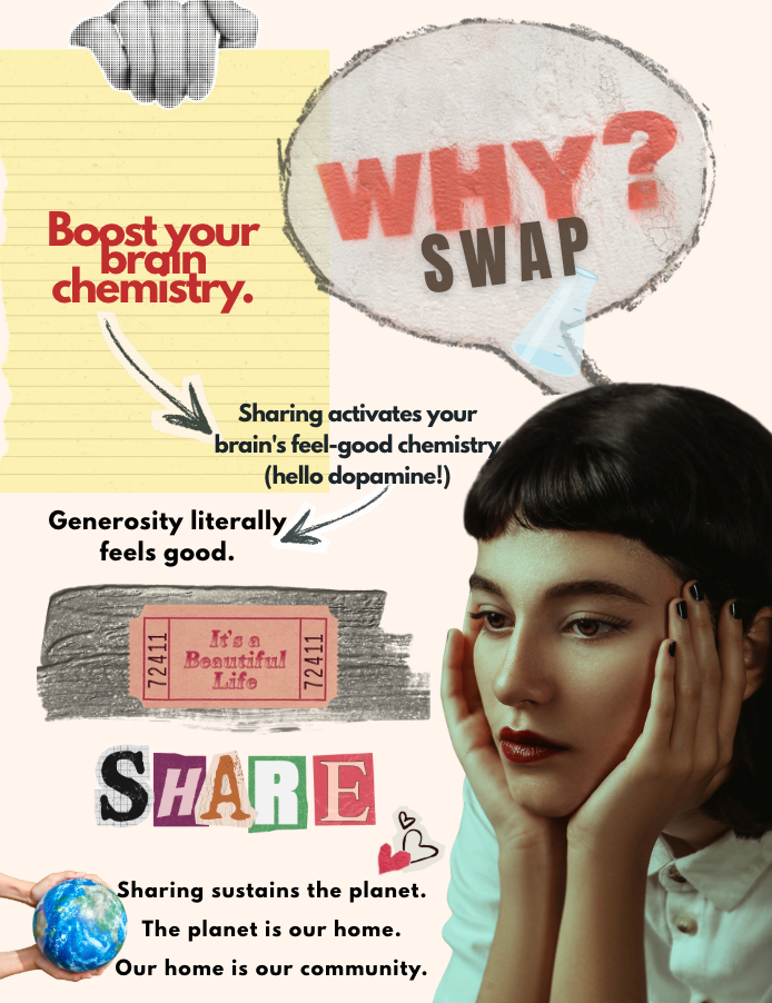 Why Clothing Swaps are Good for our Mental Health, our Closets and the Planet.&nbsp;