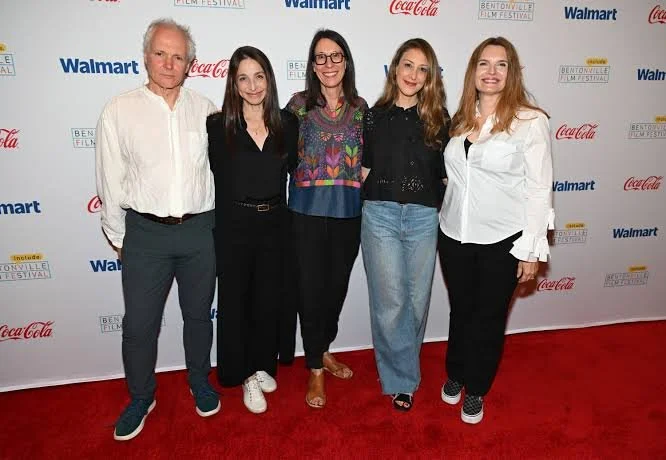 Red carpet moment with cast, writers, director and executive producer from Welcome to the Fishbowl
